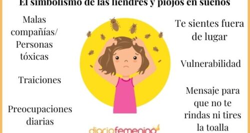 soñar con huevos de piojos
